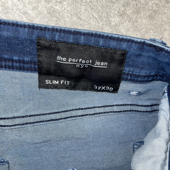 The Perfect Jean NYC Slim Fit Jeans Mens 32 Stretch Normcore Minimalist - Picture 10 of 11